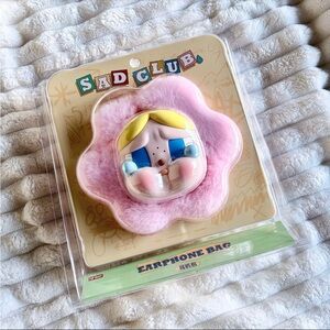 CryBaby Sad Club Series Silicone Plush Earphone Bag